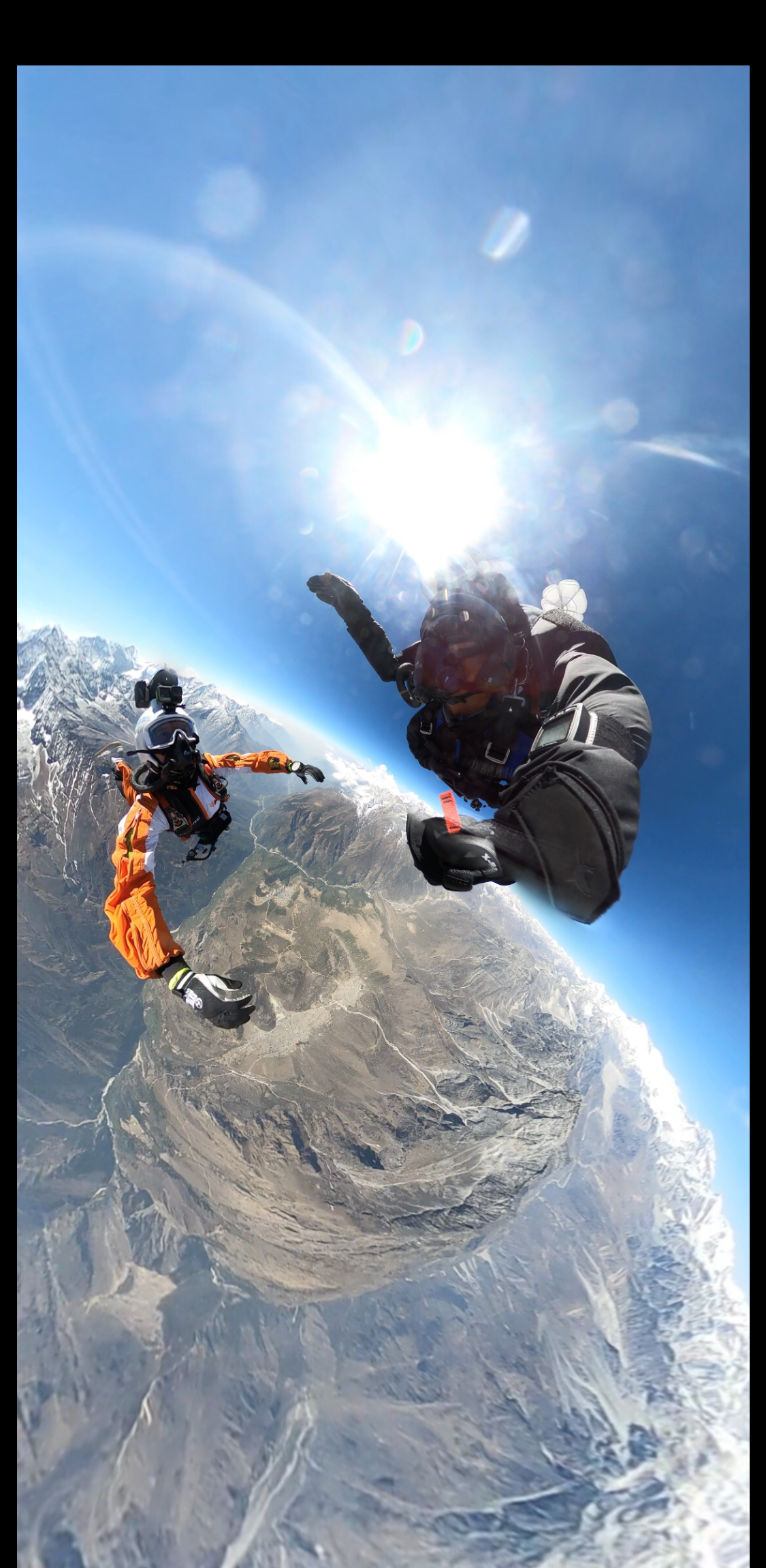 Freefall Descents at the Highest Drop Zone in the World